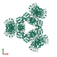 Malic enzyme N-terminal domain-containing protein in PDB entry 6zng, assembly 1, front view.