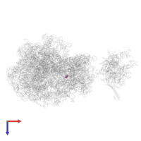 Modified residue UR3 in PDB entry 6ztn, assembly 1, top view.