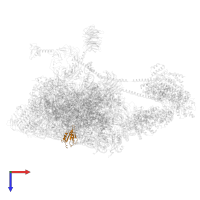 Eukaryotic translation initiation factor 1 in PDB entry 6zvj, assembly 1, top view.