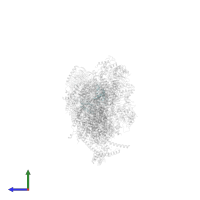 NADH dehydrogenase [ubiquinone] flavoprotein 2, mitochondrial in PDB entry 7a23, assembly 1, side view.