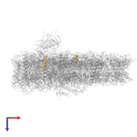 (2S)-3-{[(R)-(2-aminoethoxy)(hydroxy)phosphoryl]oxy}-2-hydroxypropyl hexadecanoate in PDB entry 7a4p, assembly 1, top view.