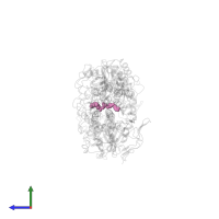 (2S)-3-hydroxypropane-1,2-diyl dihexadecanoate in PDB entry 7arj, assembly 1, side view.