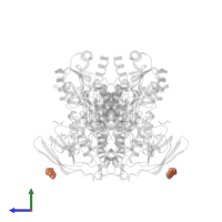 4-Hydroxy-7-methyl-1,8-naphthyridine-3-carboxylic acid in PDB entry 7b02, assembly 1, side view.
