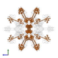 STAS domain-containing protein in PDB entry 7b0u, assembly 1, side view.