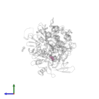 MALONATE ION in PDB entry 7b1a, assembly 1, side view.