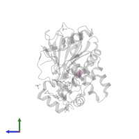 2-acetamido-2-deoxy-beta-D-glucopyranose in PDB entry 7bdf, assembly 1, side view.