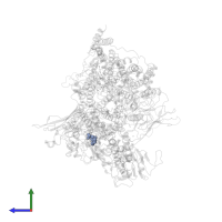 4'-PHOSPHOPANTETHEINE in PDB entry 7bvc, assembly 1, side view.