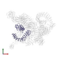 Integrator complex subunit 4 in PDB entry 7cun, assembly 1, front view.