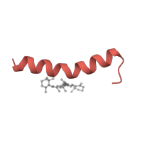 The deposited structure of PDB entry 7d1u contains 2 copies of Pfam domain PF05969 (Photosystem II complex subunit Ycf12) in Photosystem II reaction center protein Ycf12. Showing 1 copy in chain Q [auth Y].