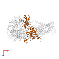 2Fe-2S ferredoxin-type domain-containing protein in PDB entry 7d6v, assembly 1, top view.