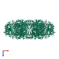 Enolase in PDB entry 7e51, assembly 1, top view.