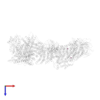 1,2-DI-O-ACYL-3-O-[6-DEOXY-6-SULFO-ALPHA-D-GLUCOPYRANOSYL]-SN-GLYCEROL in PDB entry 7eu3, assembly 1, top view.