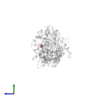 2-acetamido-2-deoxy-beta-D-glucopyranose in PDB entry 7evq, assembly 1, side view.