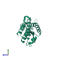 RNA-directed RNA polymerase L in PDB entry 7ex7, assembly 3, side view.