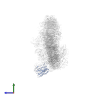 NAD(P)H-quinone oxidoreductase subunit H, chloroplastic in PDB entry 7f9o, assembly 1, side view.