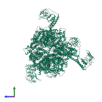 Lon protease in PDB entry 7fd5, assembly 1, side view.