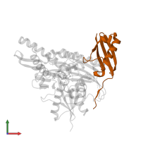 FAS-associated factor 1 in PDB entry 7fgm, assembly 1, front view.