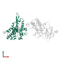 Pre-mRNA-splicing factor 8 in PDB entry 7fks, assembly 1, front view.