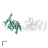 Pre-mRNA-splicing factor 8 in PDB entry 7fkx, assembly 1, top view.