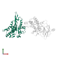 Pre-mRNA-splicing factor 8 in PDB entry 7fn1, assembly 1, front view.