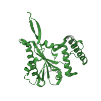 The deposited structure of PDB entry 7fo3 contains 1 copy of Pfam domain PF12134 (PRP8 domain IV core) in Pre-mRNA-splicing factor 8. Showing 1 copy in chain A.