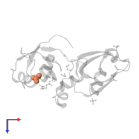 GLYCINE in PDB entry 7fsn, assembly 4, top view.