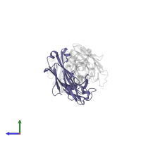 COVA2-04 light chain in PDB entry 7jmo, assembly 1, side view.