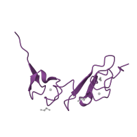 The deposited structure of PDB entry 7kad contains 2 copies of Pfam domain PF12999 (Glucosidase II beta subunit-like) in Glucosidase 2 subunit beta. Showing 1 copy in chain B.