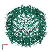 Epstein-Barr nuclear antigen 1 in PDB entry 7ke3, assembly 1, top view.