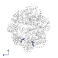 ADENOSINE-5'-DIPHOSPHATE in PDB entry 7krz, assembly 1, side view.