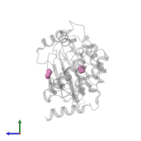 1,2-ETHANEDIOL in PDB entry 7l25, assembly 1, side view.