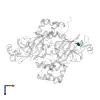 Non-structural protein 4 in PDB entry 7lmc, assembly 1, top view.