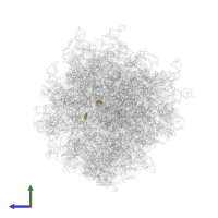 Modified residue P7G in PDB entry 7ls1, assembly 1, side view.