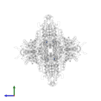6-O-phosphono-beta-D-fructofuranose in PDB entry 7lw1, assembly 1, side view.