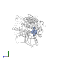 Trametinib in PDB entry 7m0y, assembly 1, side view.