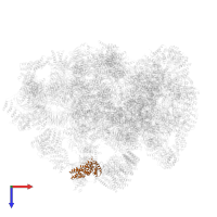 Bystin in PDB entry 7mqa, assembly 1, top view.