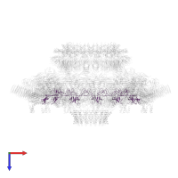 Neurogenic locus notch in PDB entry 7mus, assembly 1, top view.