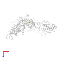 MAGNESIUM ION in PDB entry 7n0c, assembly 1, top view.