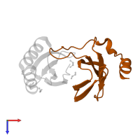 APikL2A in PDB entry 7nlj, assembly 1, top view.