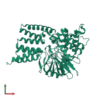 Serine/threonine-protein phosphatase 5 in PDB entry 7obe, assembly 1, front view.
