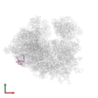 KOW domain-containing protein in PDB entry 7olc, assembly 1, front view.