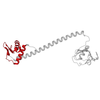 The deposited structure of PDB entry 7oz3 contains 4 copies of Pfam domain PF00392 (Bacterial regulatory proteins, gntR family) in GntR family transcriptional regulator. Showing 1 copy in chain B.