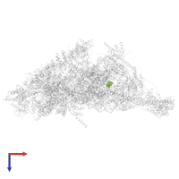 NICOTINAMIDE-ADENINE-DINUCLEOTIDE in PDB entry 7p2e, assembly 1, top view.