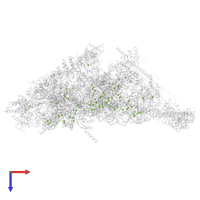 MAGNESIUM ION in PDB entry 7p2e, assembly 1, top view.