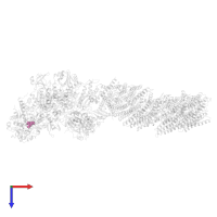 FLAVIN MONONUCLEOTIDE in PDB entry 7p7e, assembly 1, top view.