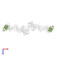 Anti-Fab nanobody in PDB entry 7phq, assembly 1, top view.