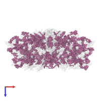 CHLOROPHYLL A in PDB entry 7pin, assembly 1, top view.