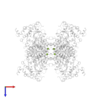6-O-phosphono-alpha-D-glucopyranose in PDB entry 7q13, assembly 1, top view.