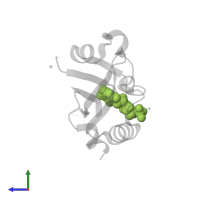 FLAVIN MONONUCLEOTIDE in PDB entry 7qf3, assembly 1, side view.