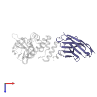 NbArc-C11 in PDB entry 7r1z, assembly 1, top view.